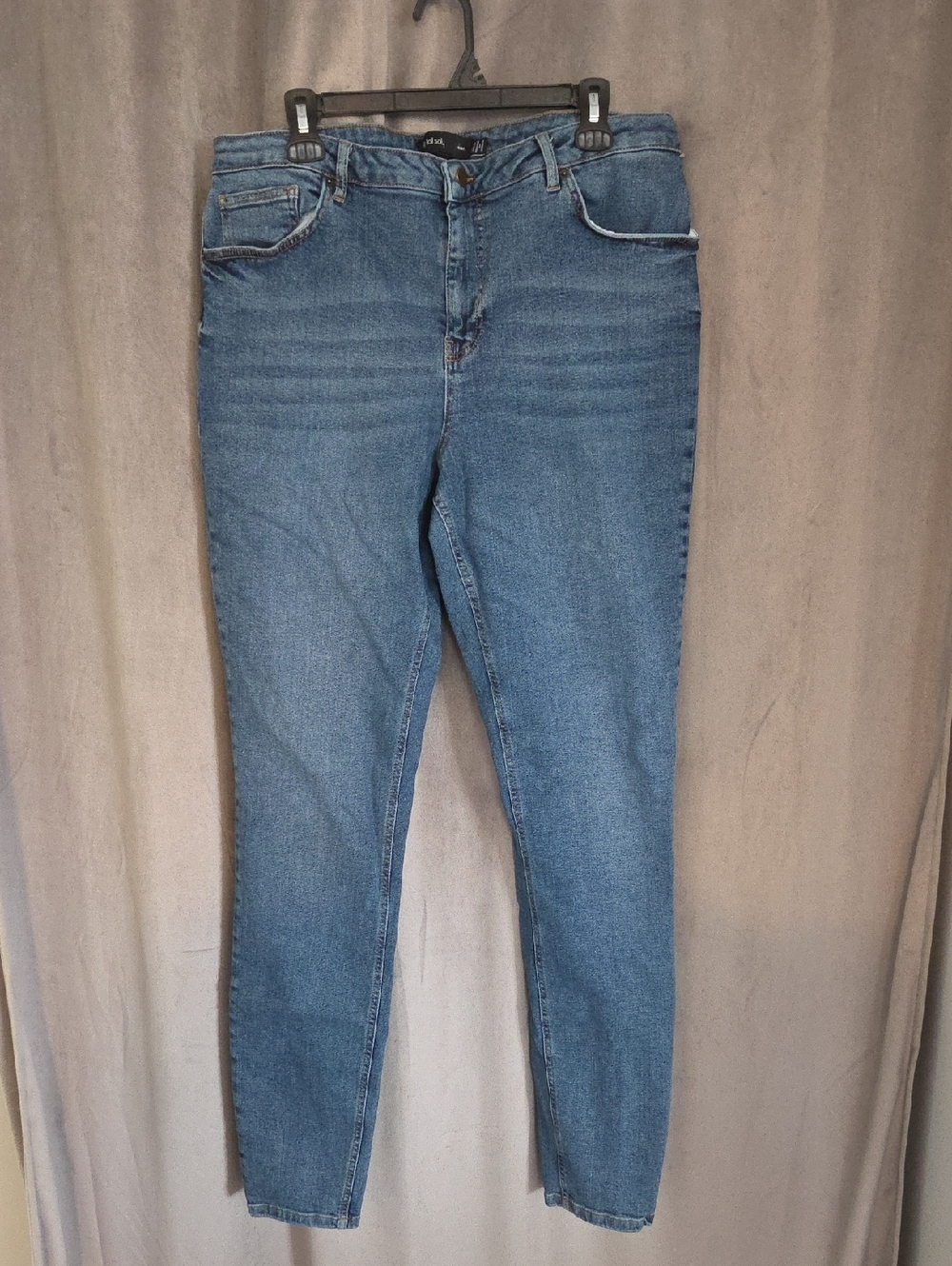long tall sally Size 16 Blue Skinny High-Rise Jeans